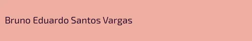 Bruno Eduardo Santos Vargas